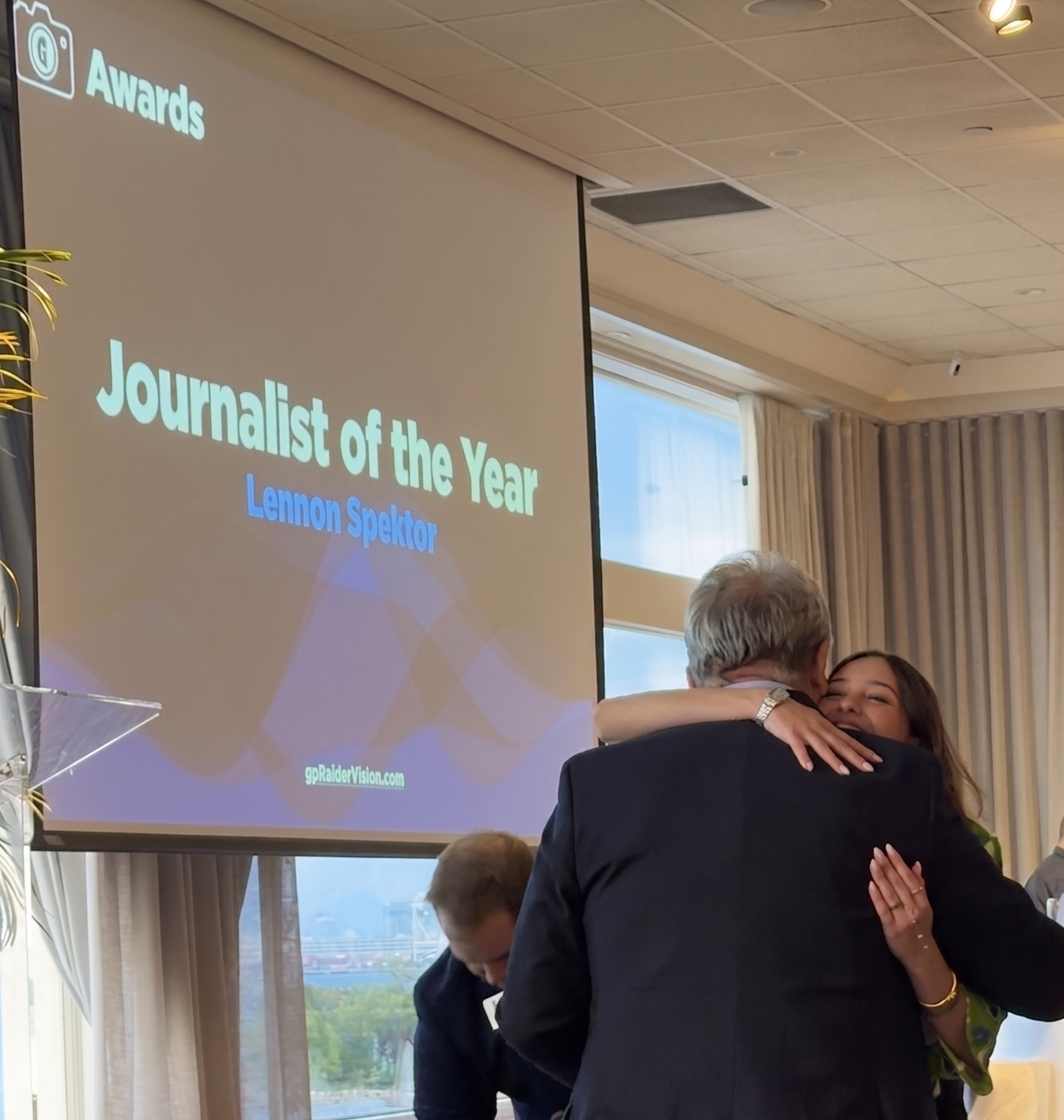 RaiderVision Journalist of the Year. Lennon Spektor